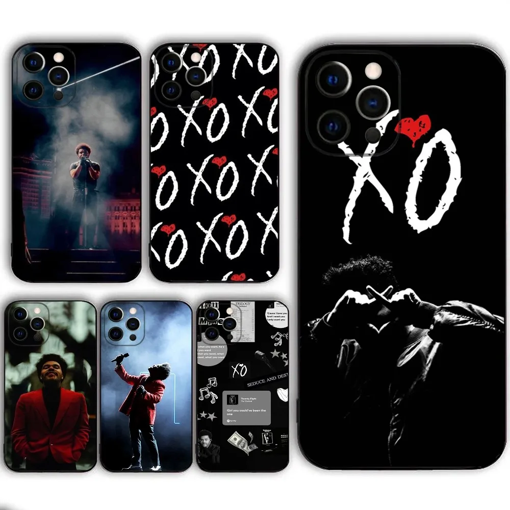 The W-Weeknd XO Singer   Phone Case  For IPHONE 15,13,14,12,Mini ,11, Xr, X ,Xs Pro Max 8, 7 Plus Back Cover