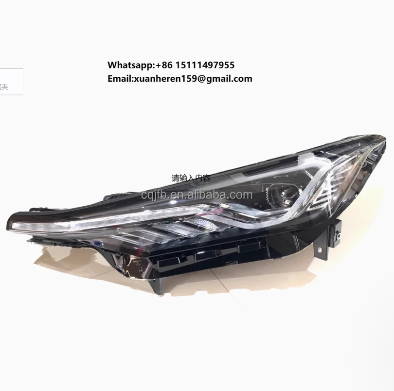 

Автомобильные светодиодные фары Changan CS75PLUS 2020-2021 с указателями поворота, новые, 12В