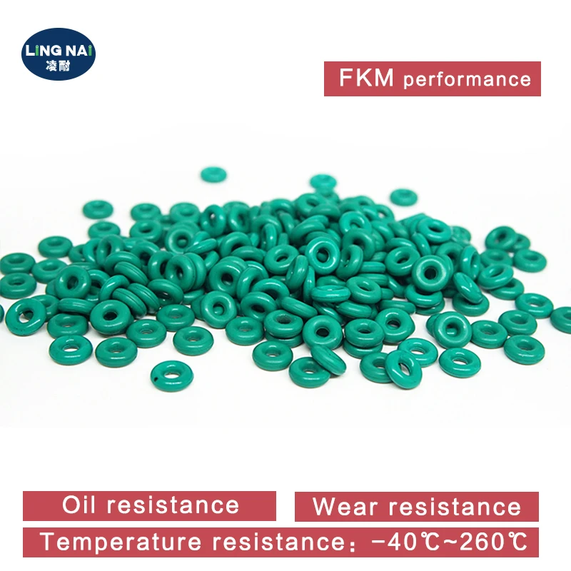 10 قطعة/الوحدة المطاط حلقة الأخضر FKM يا خاتم الختم CS1mm سمك OD3/4/5/6/7/7.5/8/9/10/11/12/13 مللي متر المطاط O-خواتم طوقا خواتم غسالة.- #3