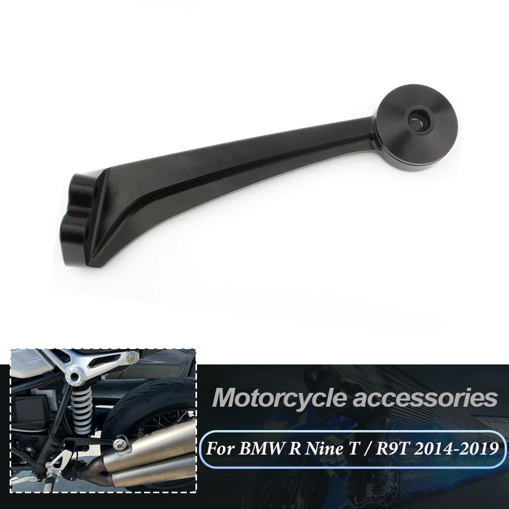 Motorcycle CNC Aluminum Exhaust Hanger Muffler Pipe Bracket Mount Holder  For BMW R Nine T NineT RNineT R9T 2014-2018 2019