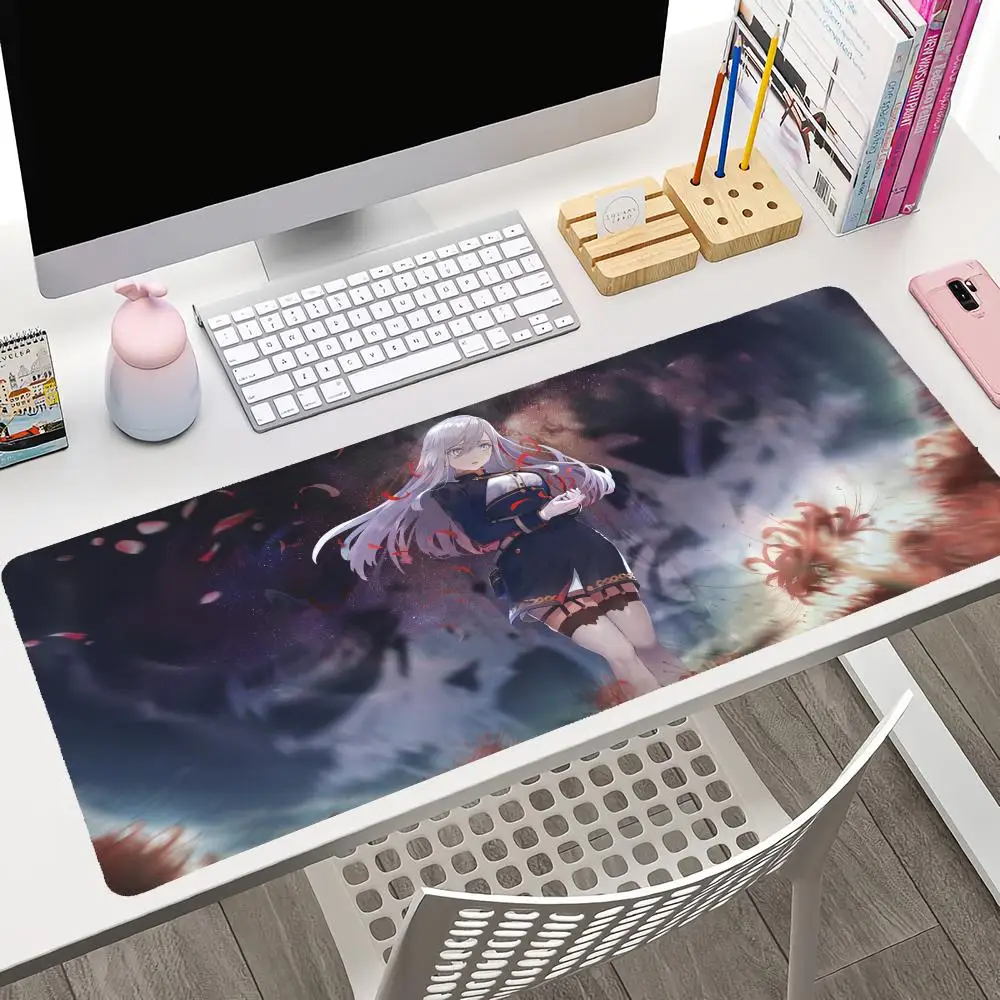 Anime 86 Eighty Six Mousepad Large Gaming Mouse Pad LockEdge Thickened Computer Keyboard Table Desk Mat