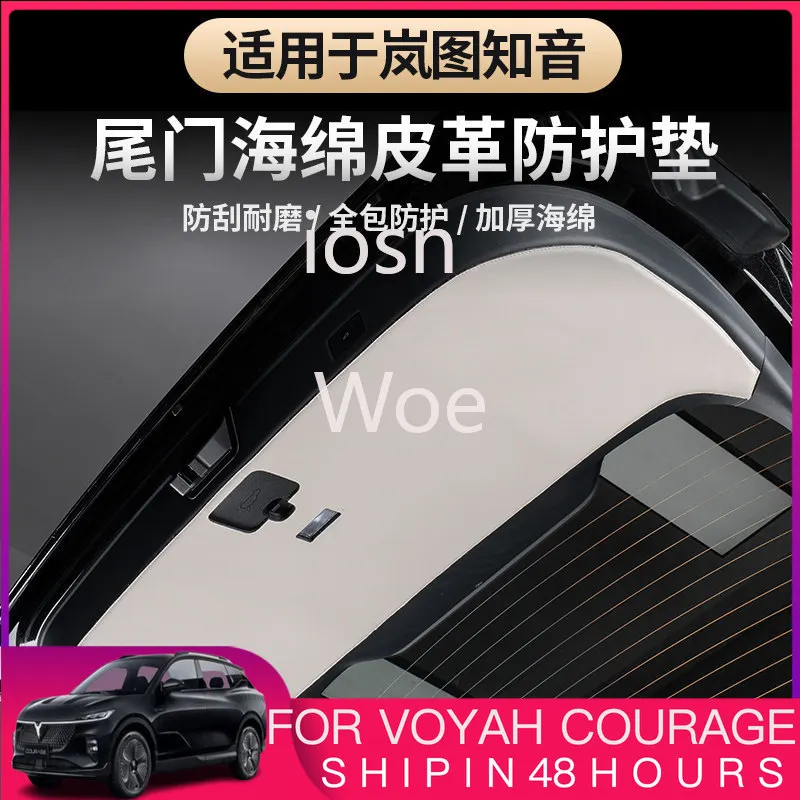 Tapis de coffre anti-coup et anti-rayures pour VOYAH COURAGE 2025-2026 – Accessoires intérieurs sur mesure de remplacement