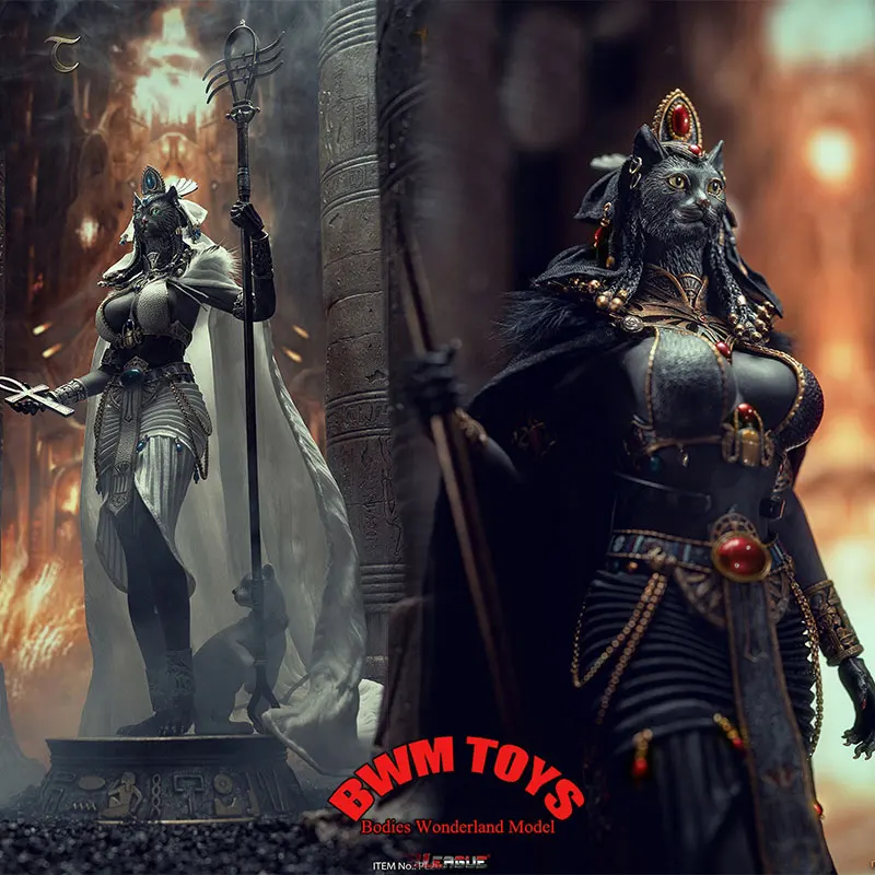 

In Stock TBLeague PL2021-181 1/6 Scale Ancient Egyptian Cat God Soldier Bastet 12inch Action Figure Doll Collection