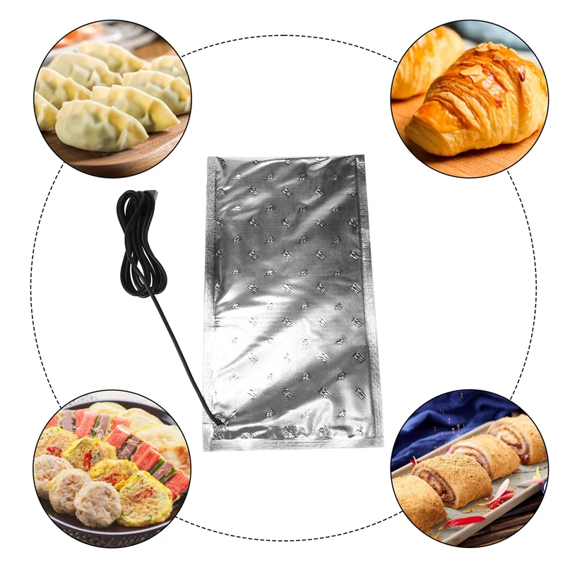 Outdoor Tool USB Thermostat Heat Preservation Plate Bag Lunch Plate Food Bag Heater Milk Thermal Warmer Bag