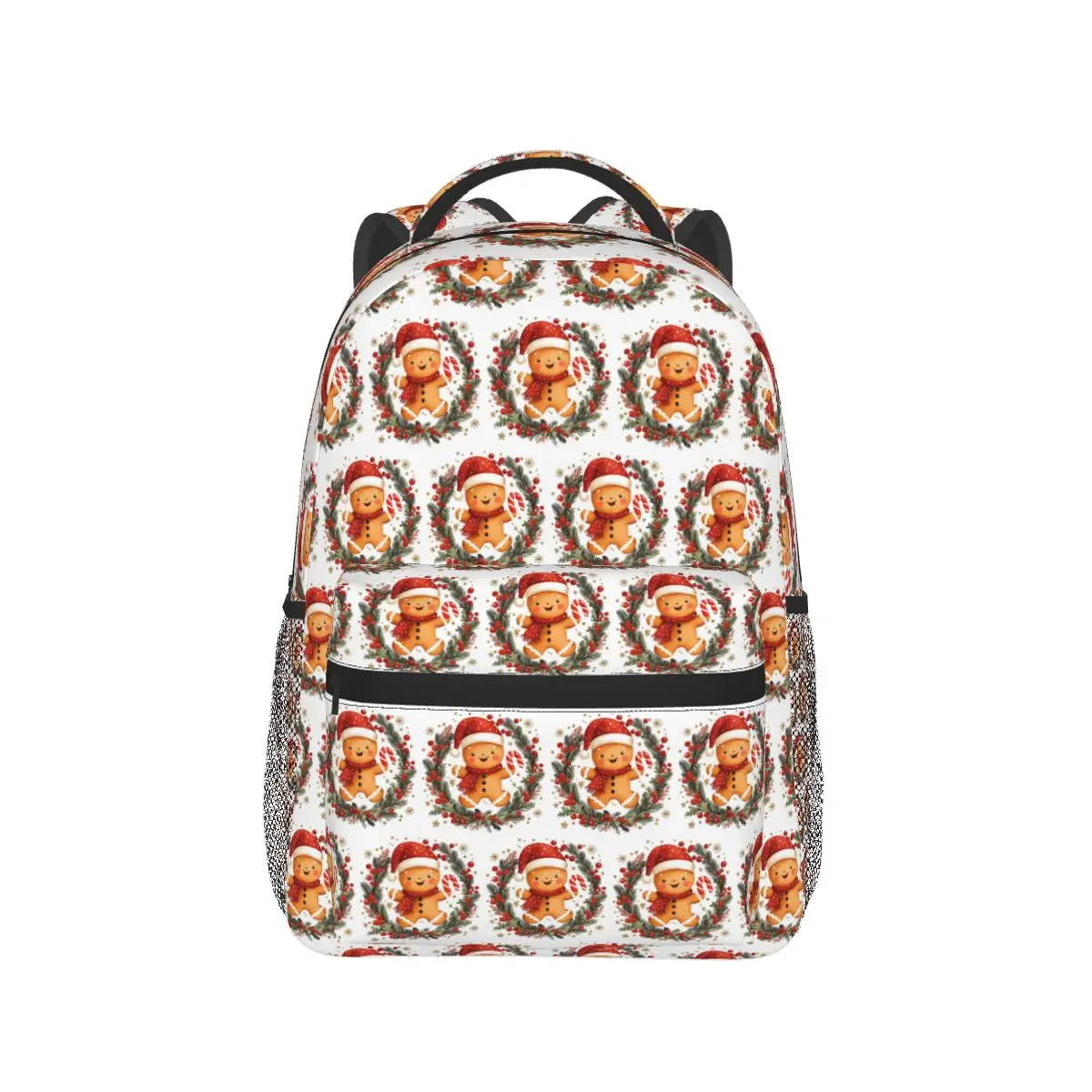 

Рюкзак с пряниками Holly Jolly, Лидер продаж, рюкзак большой емкости, детская сумка для книг, школьная сумка, сумки на плечо для мужчин и женщин