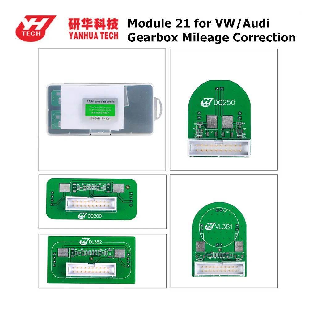 Yanhua ACDP Module 21 for VW/Audi Gearbox Mileage Correction with License A605