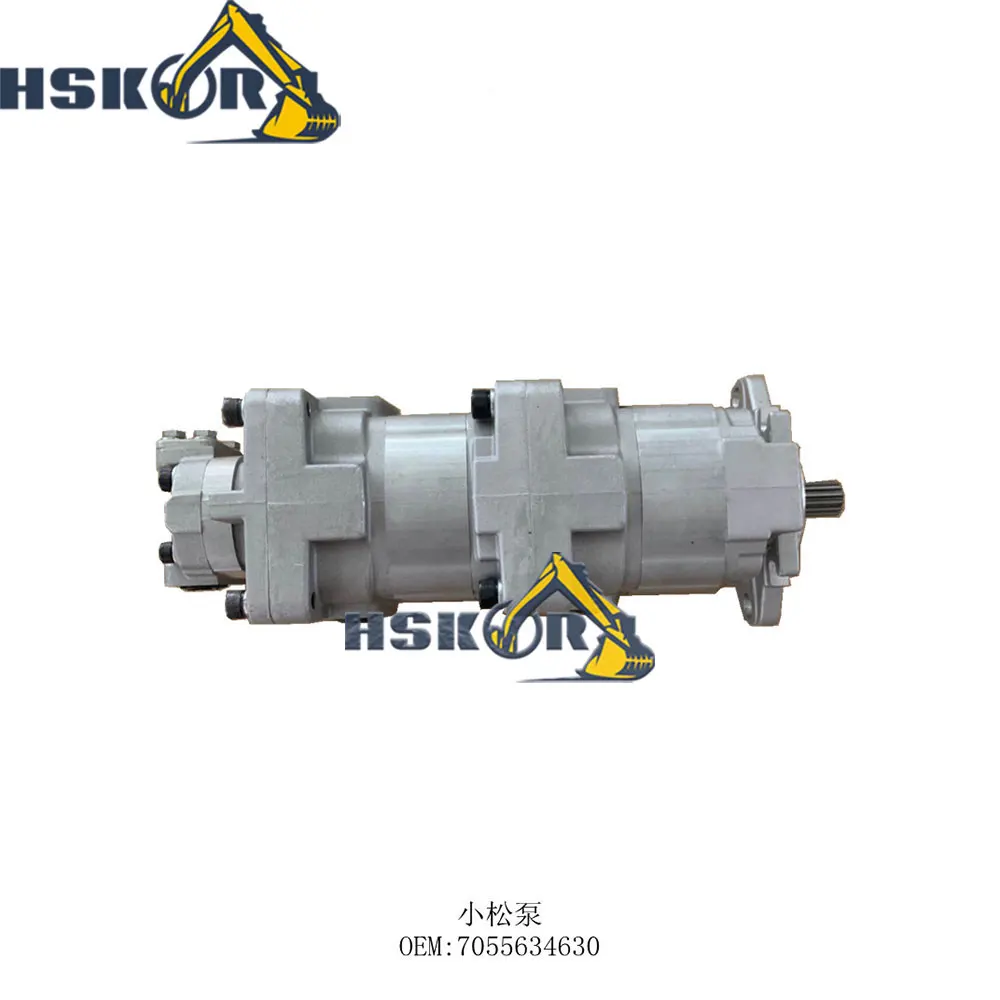 Part Hydraulic Pump Ass'y 705-56-34630 7055634630for Komatsu Dump Truck HD465-7 HD605-7