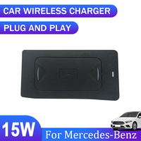 QI Fast Phone Wireless Charger Car Accessories For Mercedes-Benz MB E Class Coupe E260 E300 E200 2016-2024 Car induction charger