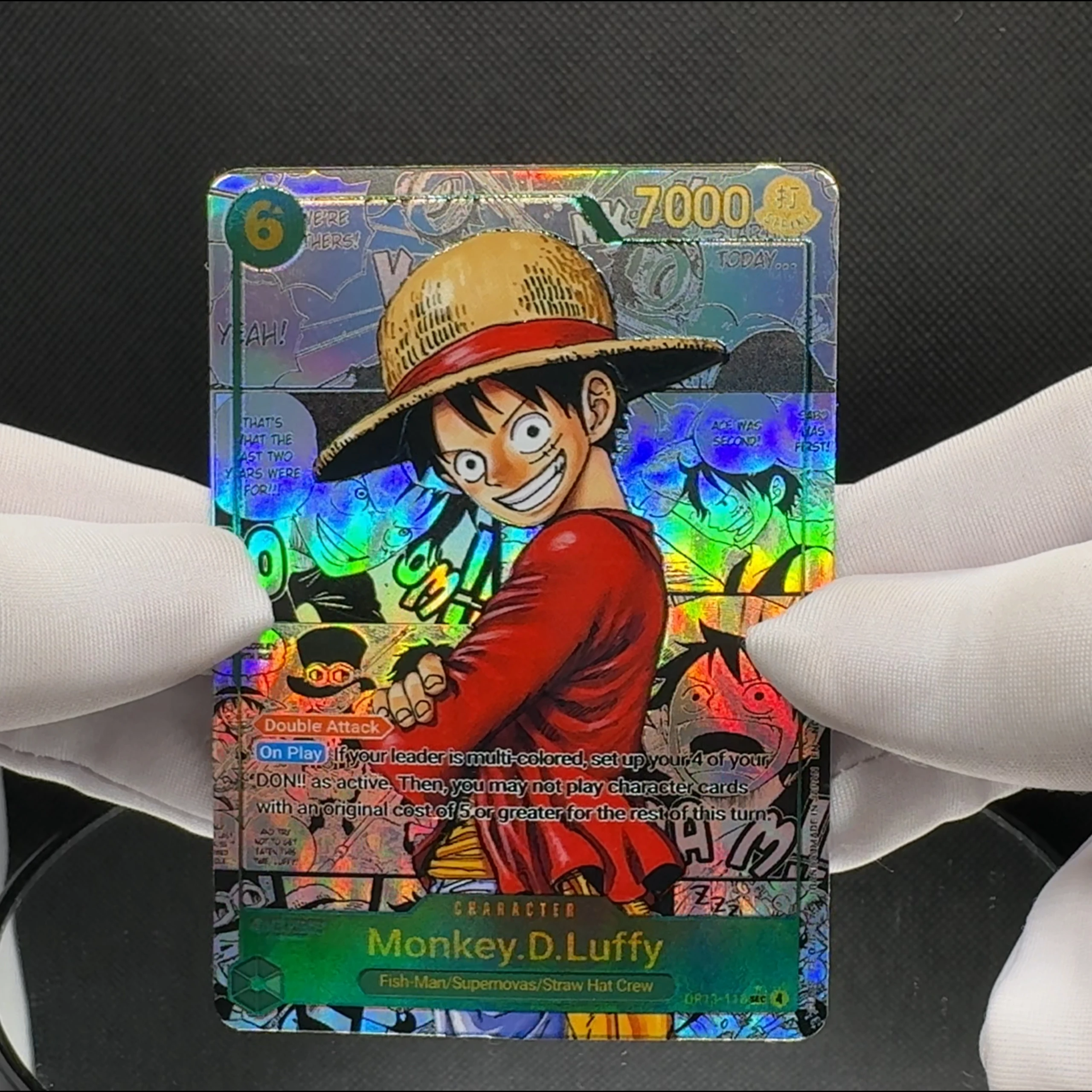 One Piece TCG OPCG English Character card OP13 3 Brother Manga Ace