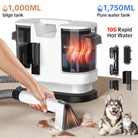 15Kpa 600W Instant Heated Function Carpet Cleaner Machine,10S Rapid Hot Water,Toughest Stain Removal for Couch Pets Car Seats