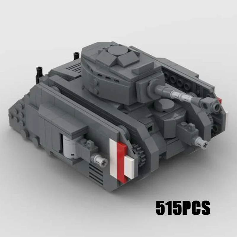 

Moc Building Bricks Famous Games Model Main Battle Tank Technology Modular Blocks Gifts Toys For Children DIY Sets Assembly