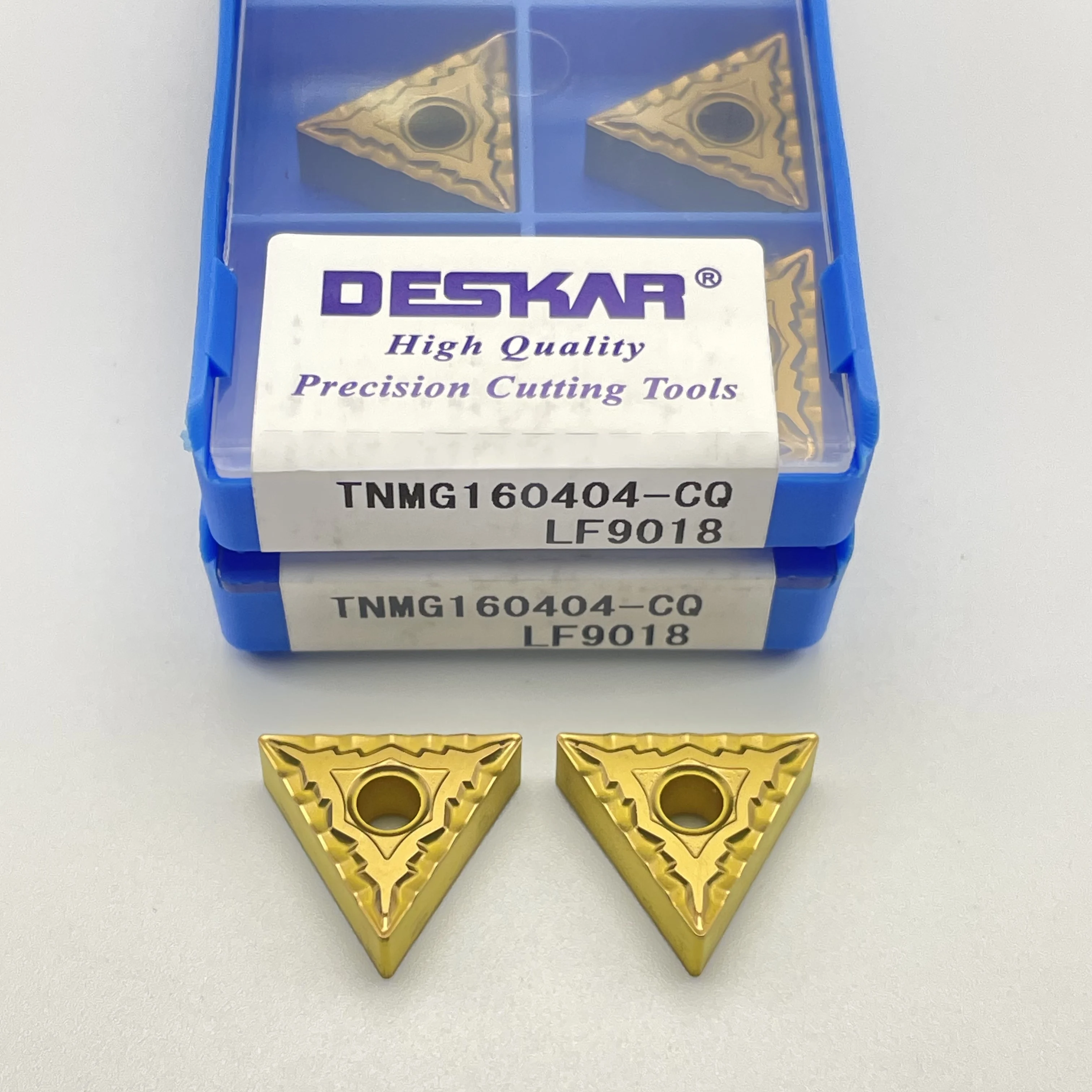 

ТНМГ 160404 ТНМГ 160412 Твердосплавные вставки CQ LF9018 Стальной чугун с покрытием Токарный станок с ЧПУ Токарные инструменты Высокоточные режущие пластины