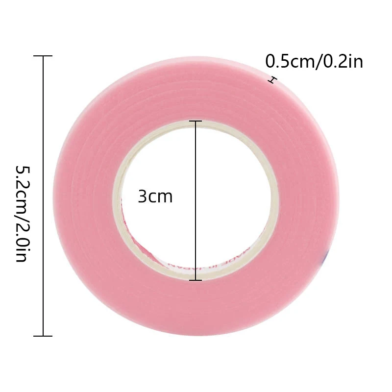 เทปต่อขนตา5มม. แบบมืออาชีพ10ม้วน peralatan Rias ไมโครพอร์เทปตัวต่อขนตาอุปกรณ์สำหรับขนตา