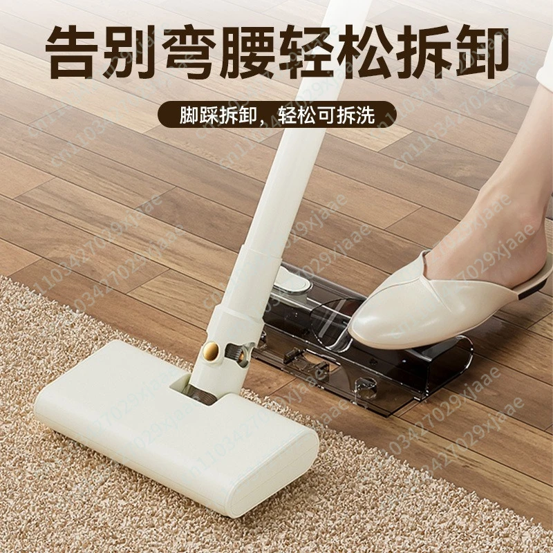 Vacuum cleaner household small powerful suction hand-held suction and towing machine