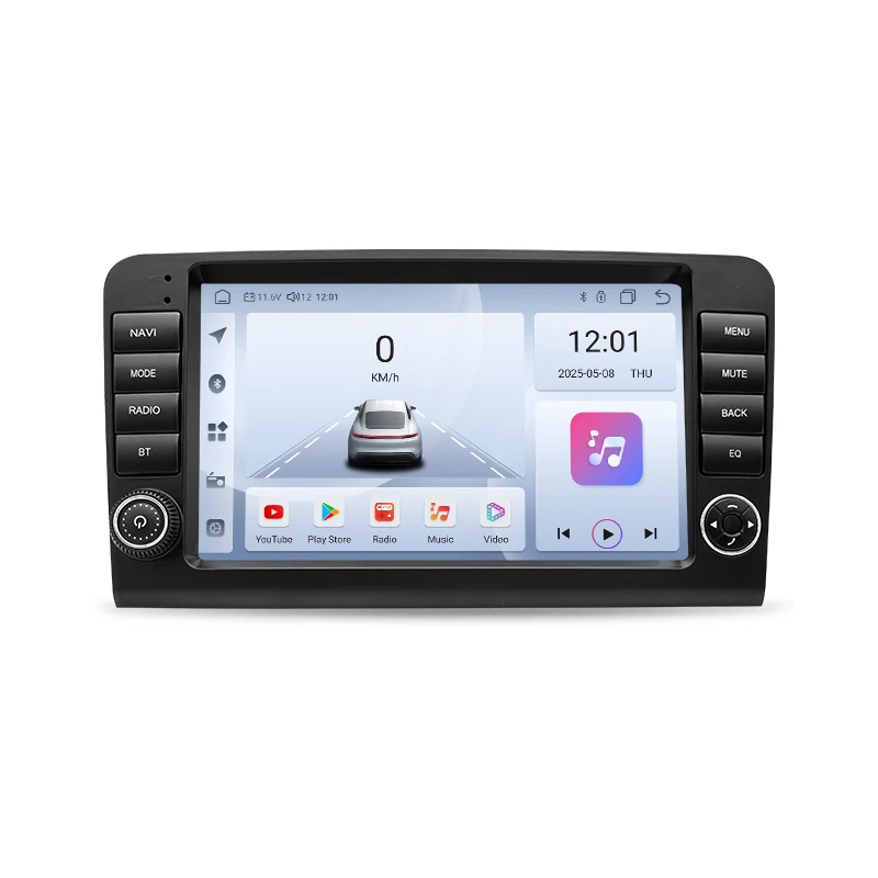 Android 13 Auto Carplay Audio For Mercedes Benz ML GL CLASS W164 X164 ML350 Bluetooth GPS Navi Car Radio Video Player Autoradio