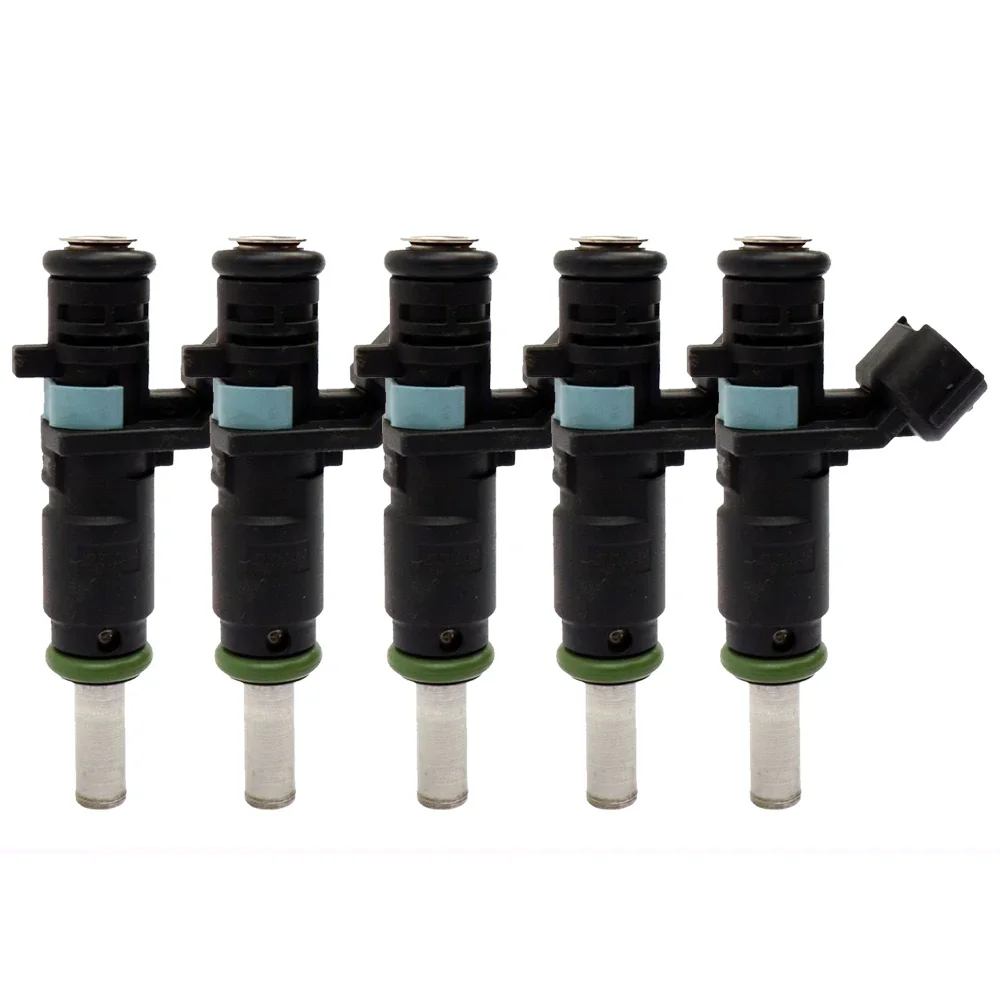 5x fuel injector 07K906031C for VOLKSWAGEN BEETLE / BORA / GOLF / JETT-A / PASSAT / RABBIT 2.5L L5 5x 07K906031C fuel injector