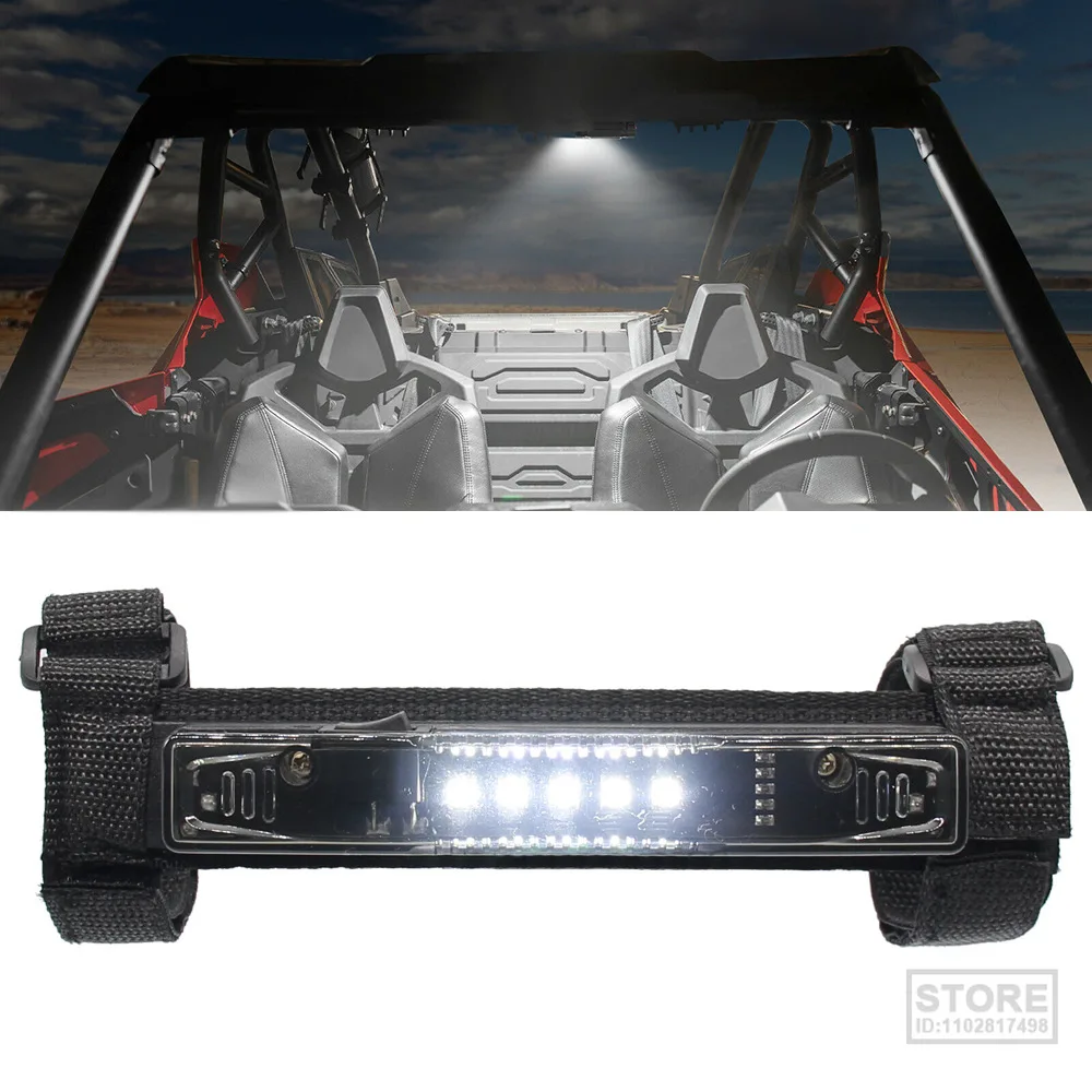 For Can-am Maverick X3 Universal Roll Bar LED Light UTV ATV  Polaris RZR 800 900 1000 XP Turbo  Cf Moto Accessories New