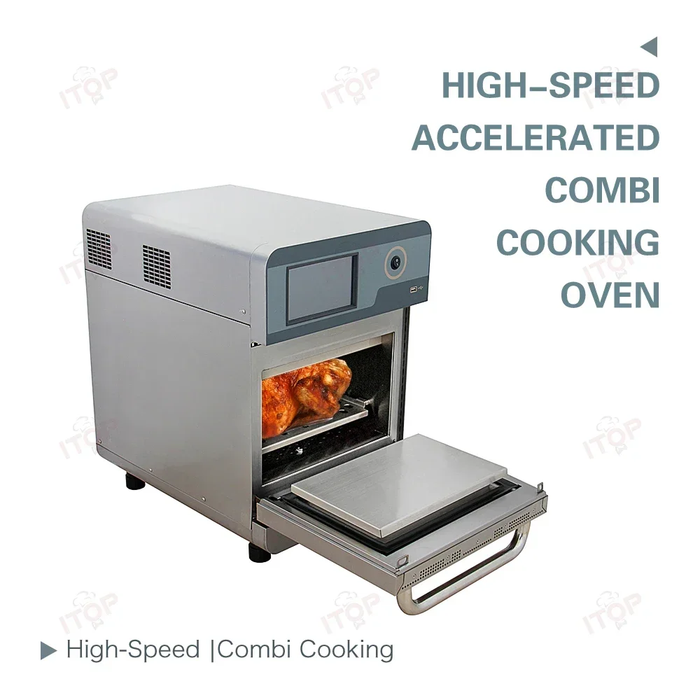 Desktop High Speed Oven Commercial Countertop Oven Microwave Convection Oven For Sale Turbochef Merrychef