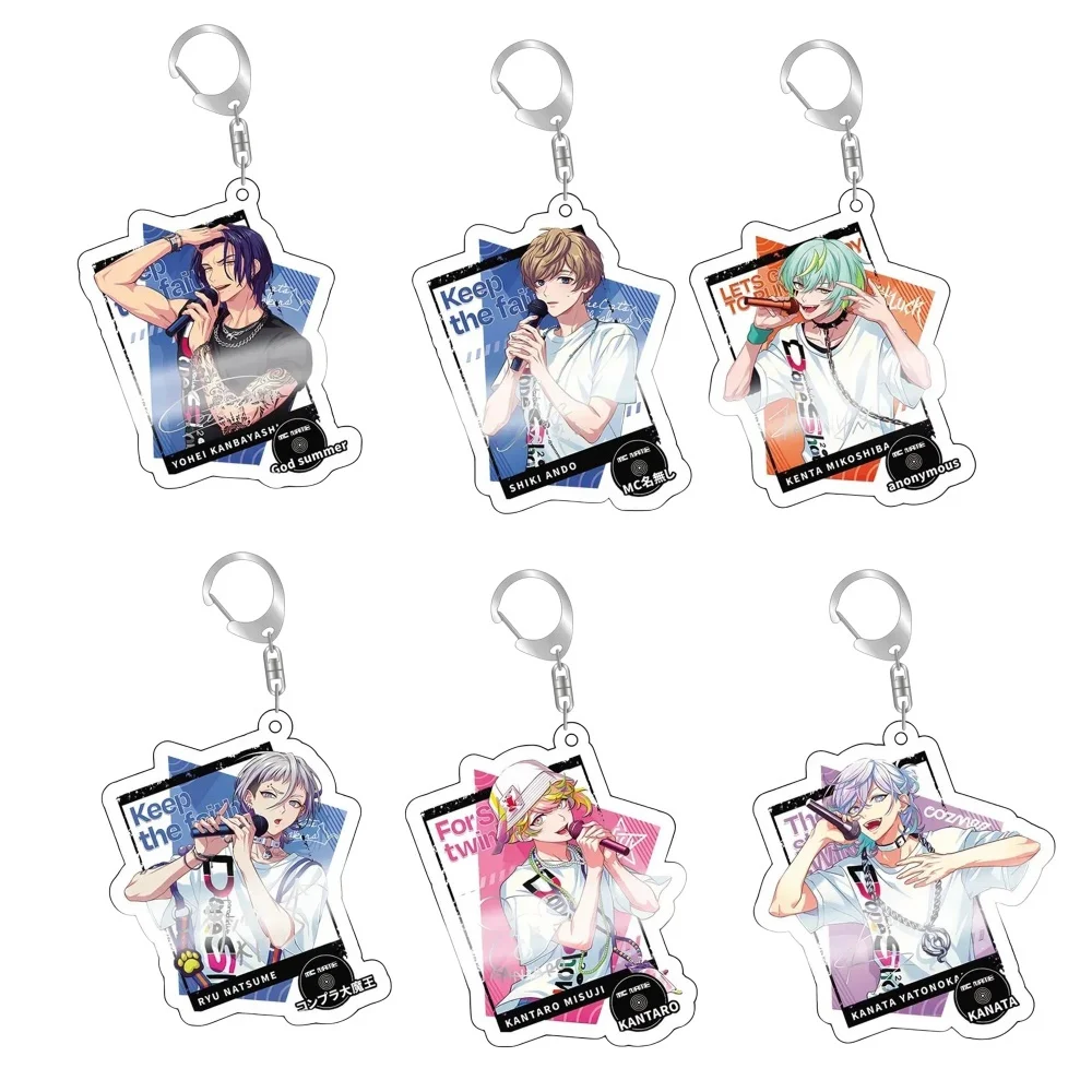 Hot Charm Anime Paradox Live surrounding acrylic standing brand Suzaku Wild Yanxia quasi Anne decoration Key chain Pendant 6cm