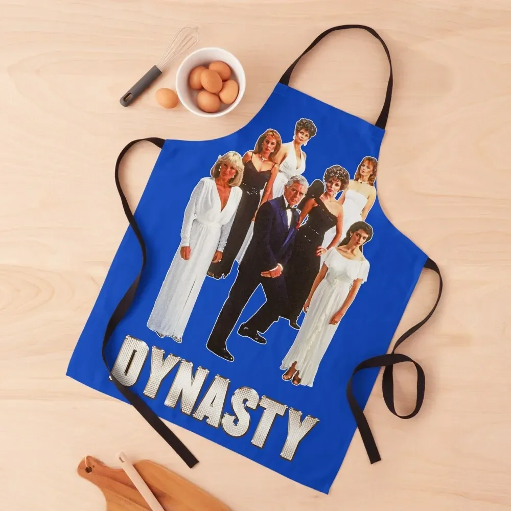 Dynasty 80s Retro Throwback Cast Tribute Apron cooks clothes Novelties Kitchen And Home Apron