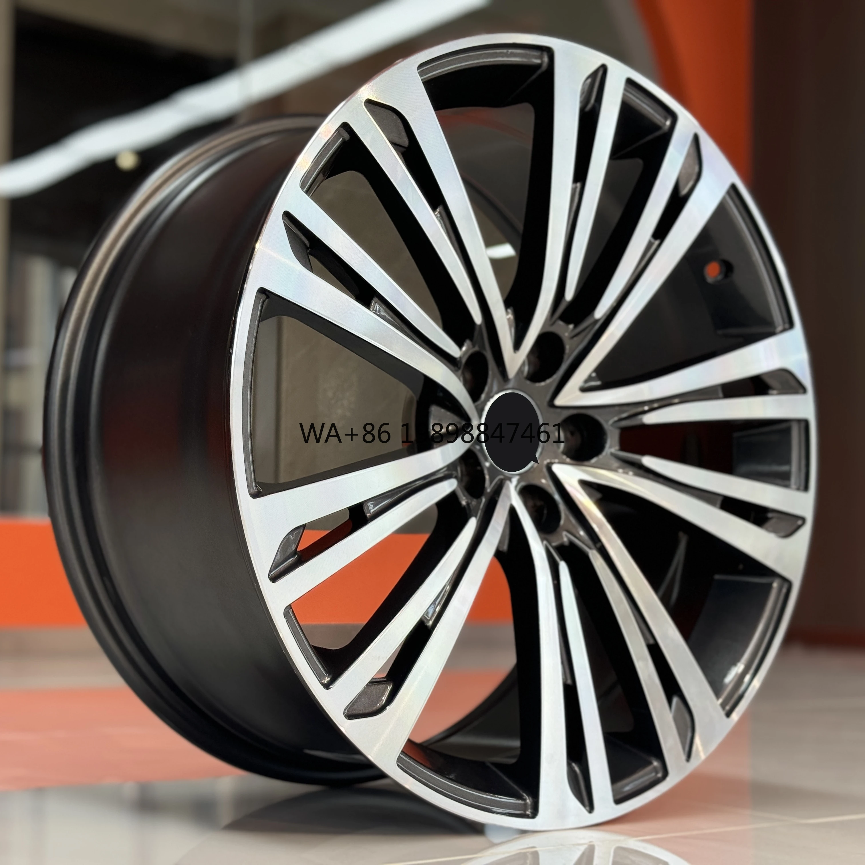 

for 20 Inch New Forged Aluminium Alloy Wheels PCD 112mm Multi-Spoke Gun Gray Finish 8 Width Universal Fitment
