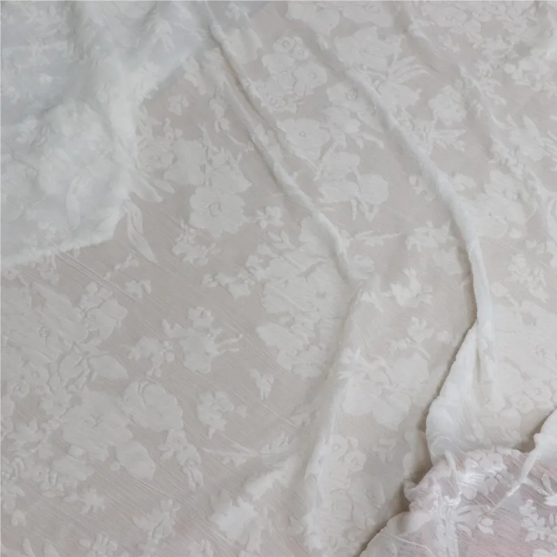 

Woven velvet brocade velvet-viscose fabric flower-patterned sleeping dress and cheongsam