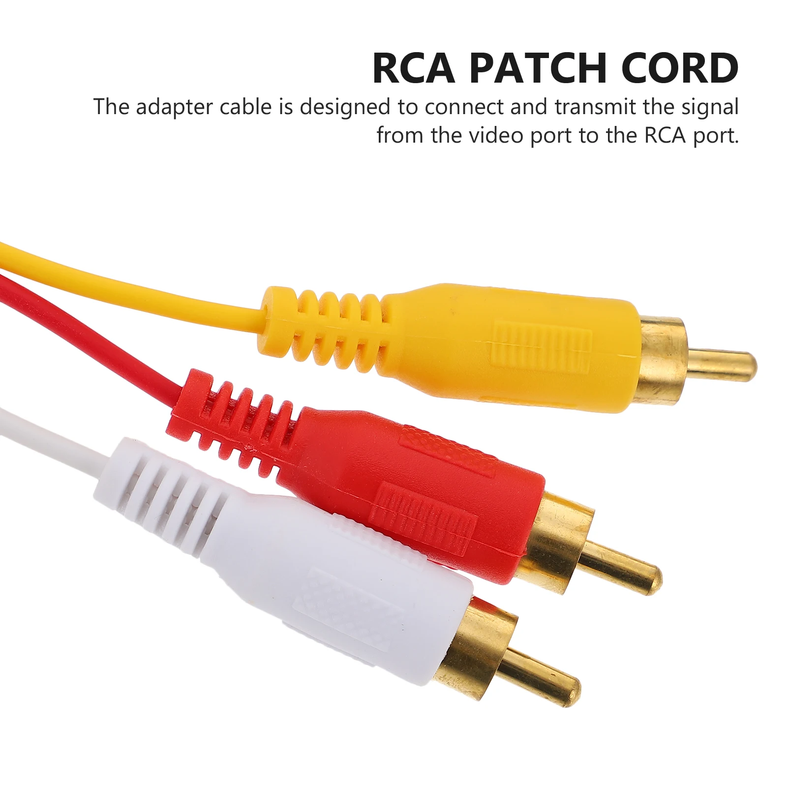 

High Definition to Adapter Cable Gold Plated Signal Transmission 1024x768 Resolution Uncompressed Audio Video