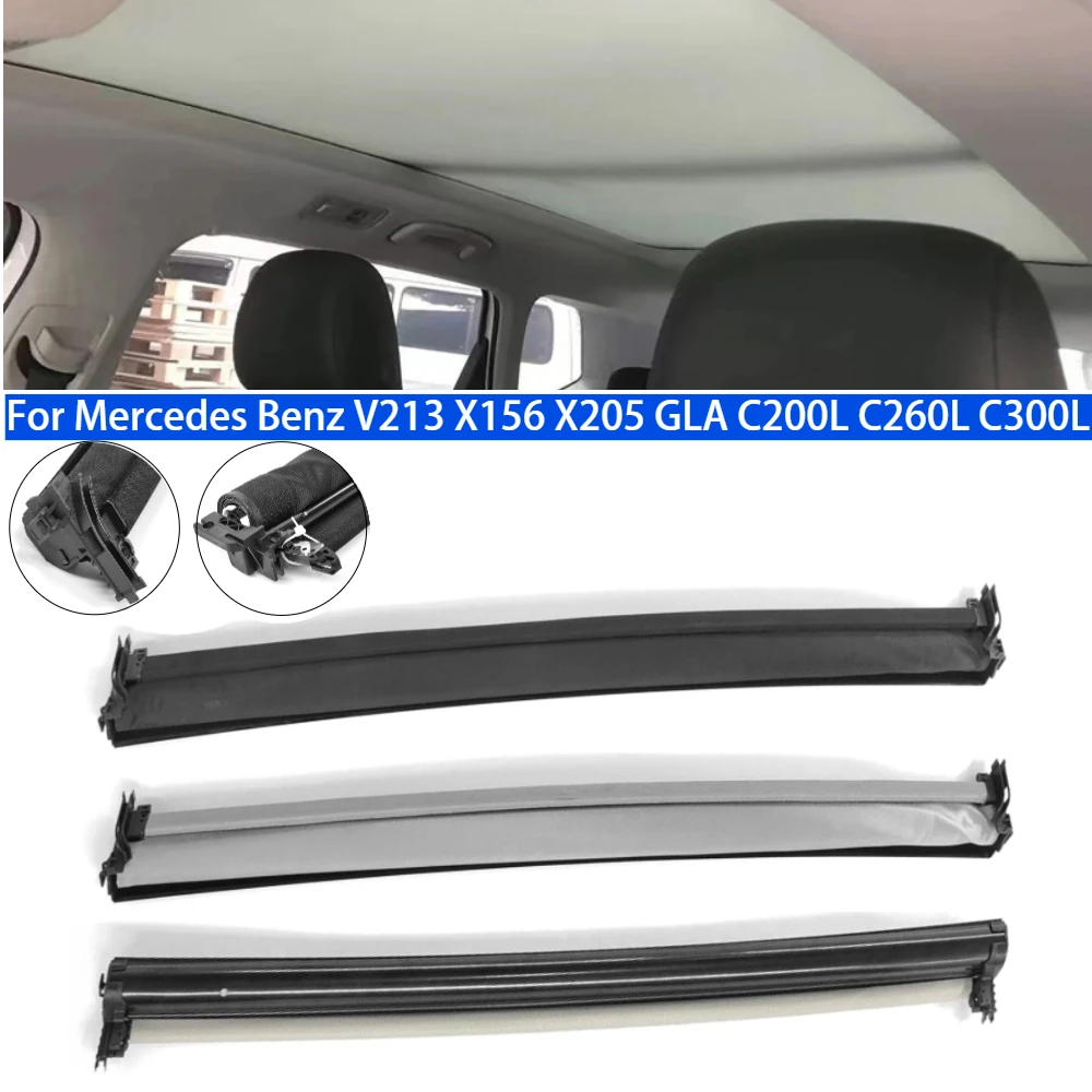 

Автомобильный панорамный люк на крыше, роликовый щит, навес, солнцезащитный козырек, шторка, абажур для Mercedes Benz V213 X156 X205 GLA C200L C260L C300L