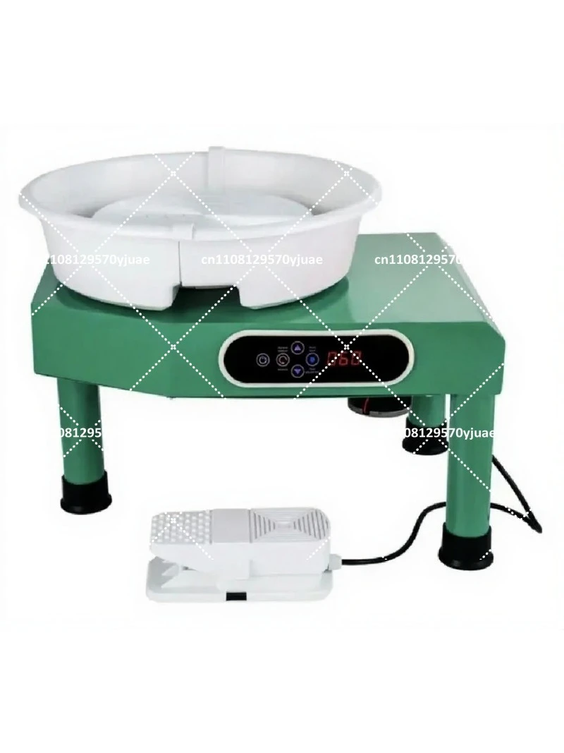Electric Pottery Wheel Machine Mini Clay DIY Tool for Home Teaching Adult Kids Ceramic Drawing