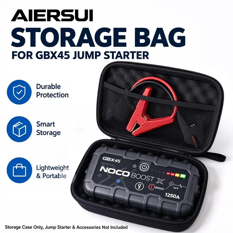 Protective Travel Carrying Case For NOCO Boost GB20 GB30 GB40 GBX45 12V UltraSafe Lithium Jump Starter Outdoor Storage Bag
