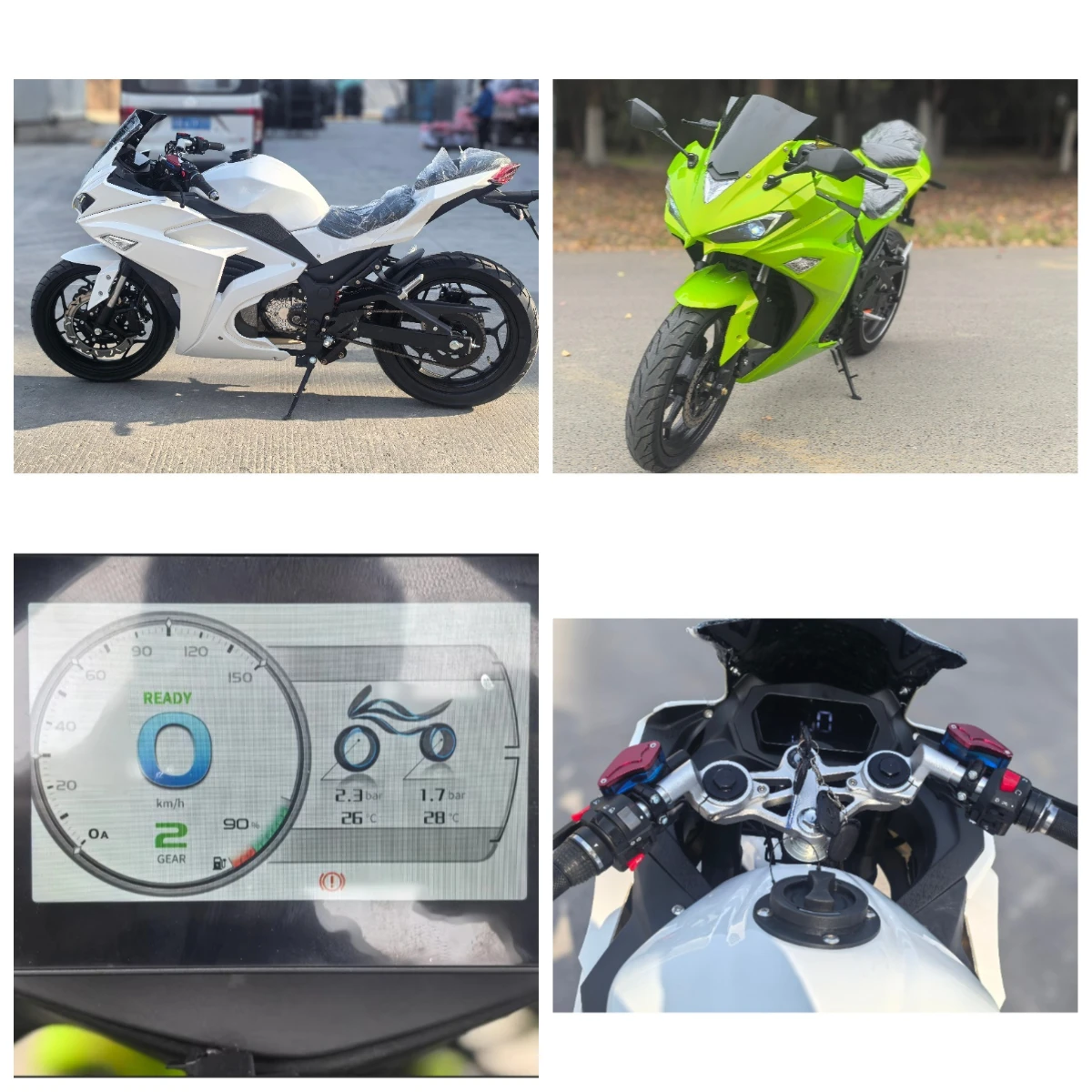 Krono Wild 2026 New Year Special V6 Factory 8000W Mid Drive Motor Cold Resistant Battery Free Cover High Speed E Motorcycle