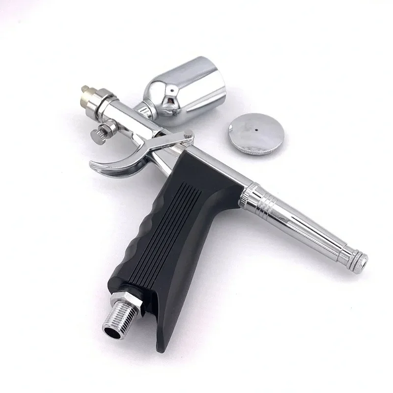 Fan-shaped round discharge handheld plate machine type 0.3 0.5 caliber dual-purpose airbrush car quick painting point repair