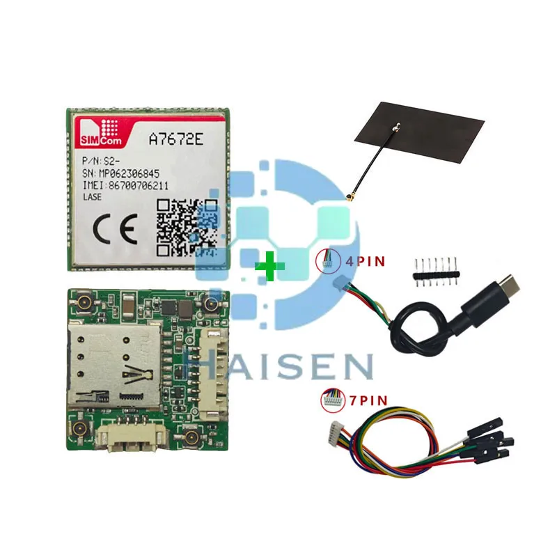 HAISEN SIMCOM A7672E-LASE Core Board With Cable A7672E-LASE Development Board Support Data+Voice A7672