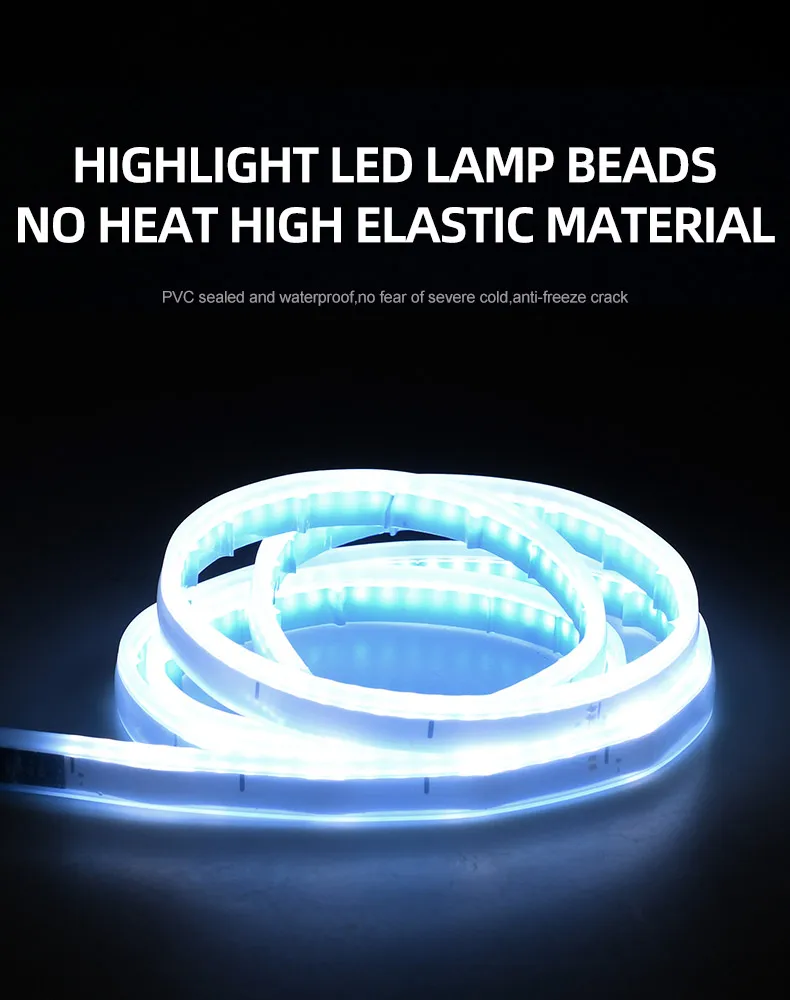 LED Auto Motorhaube Licht Mit Blinker Gelb Scan Start DRL Dynamische Tagfahrlicht Auto Dekorative Ambinet Lampe 12V – Detail 2