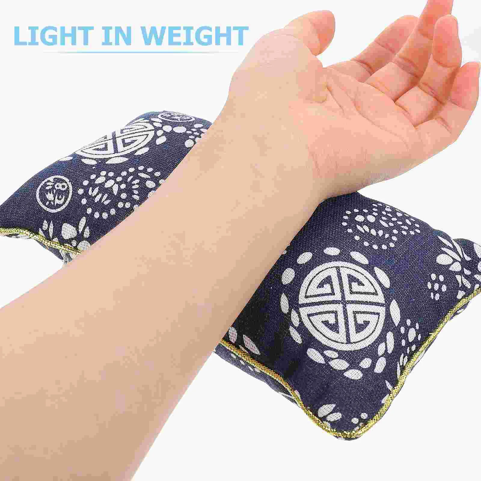 2 Pcs Pulse Bag Hospital Accessory Diagnosis Pillow Supply Traditional Chinese Medicine Pulse-feeling for