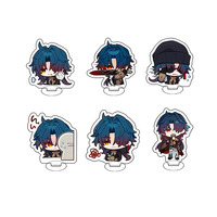 Sunsyea Honkai Star Rail Merch Character Blade Q Version Acrylic Stand Anime Collection