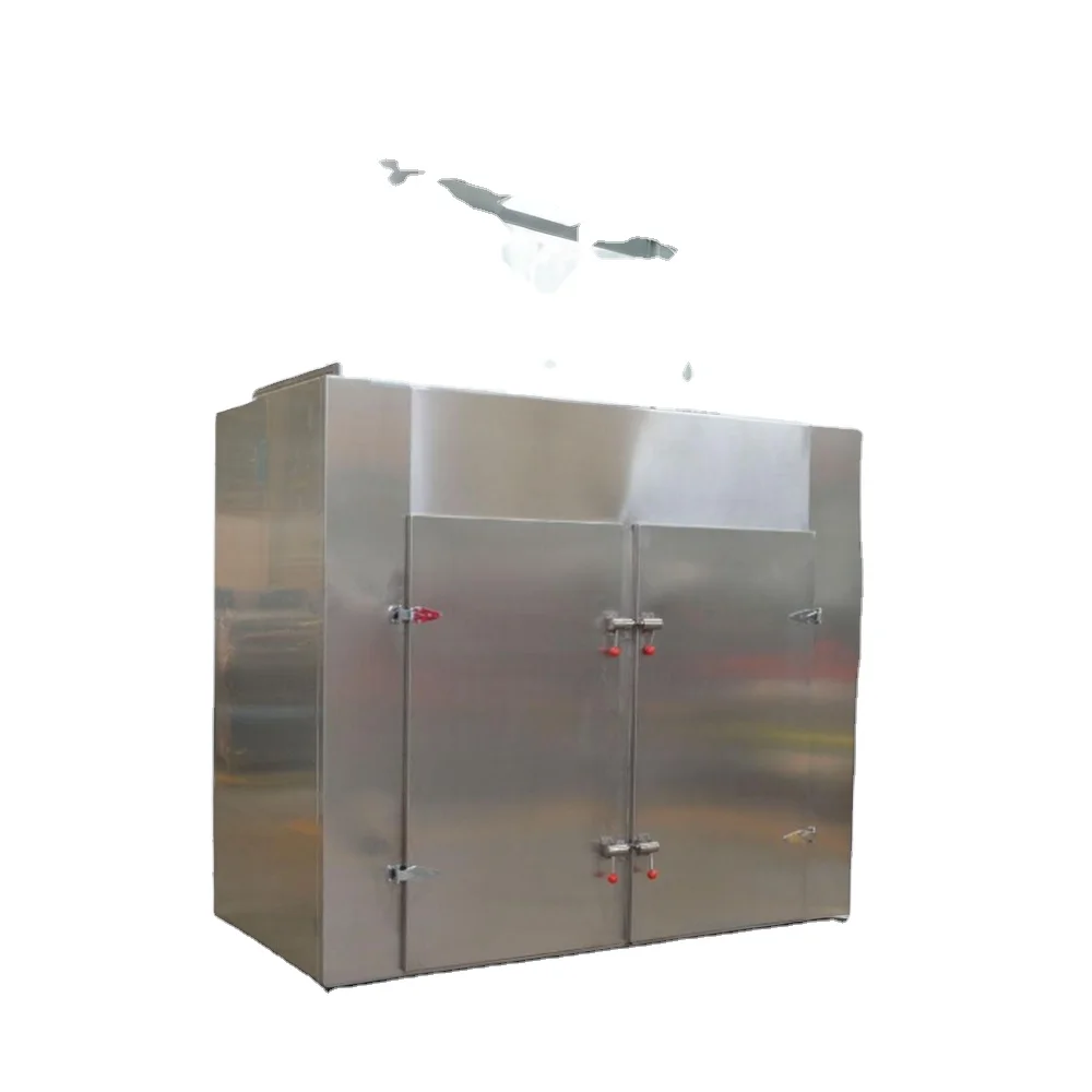 96 TRAYS Commercial Food Dehydrator For Fruit Vegetable Dryer Hot Air Drying Oven New 5-500kg/h Capacity SUS304L Material
