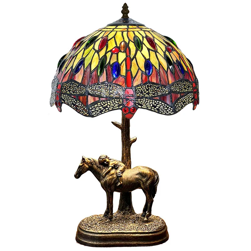12 inch Fly Dance Dusk Pony Divannio Pastoral Creative Bedroom Bedside Dining Room Desk