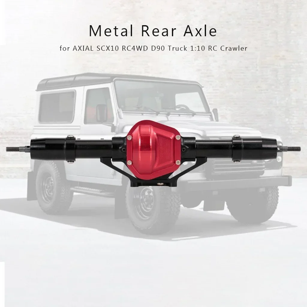 CNC Metal RC Car Front / Rear Axle for Axial SCX10 1:10 RC Crawler Car Upgrade Parts