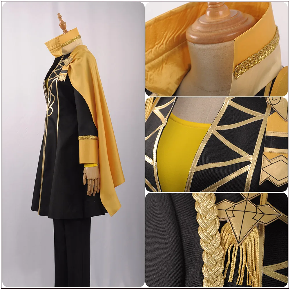 Emblem Edelgard Von Fresberg Cosplay Costume Claude von Regan Cosplay Costume Dimitri Alexandre Bladud Cosplay Costume Halloween