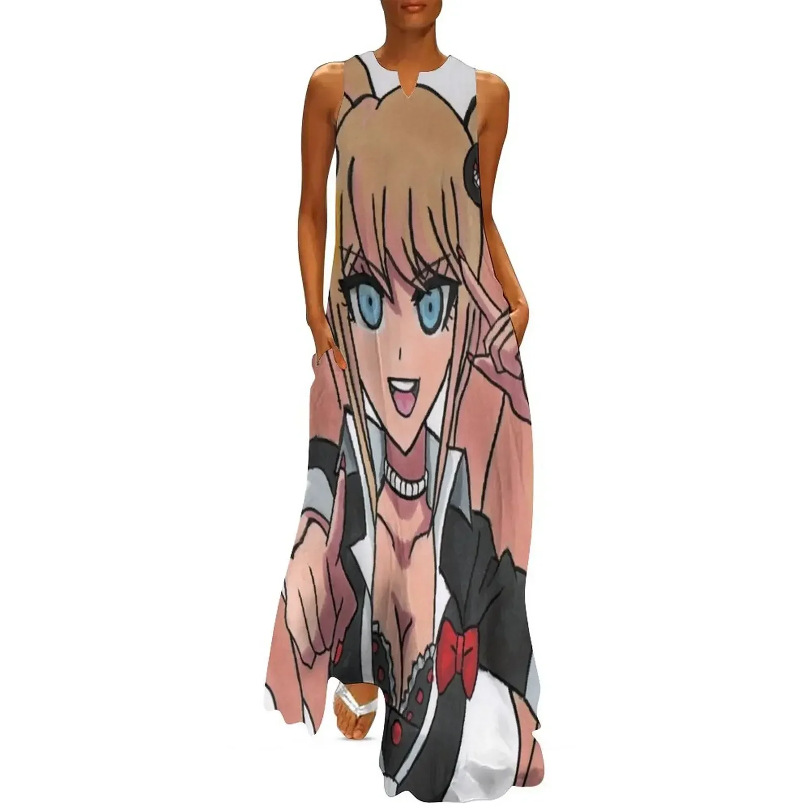 

Junko enoshima Long Dress luxury dresses summer dress woman 2025 trendy summer clothes Woman clothes Dress