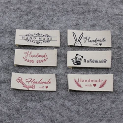 Printed Washable Cloth Labels DIY Handmade Craft Sewing Garment Hat Tags Decoration Material