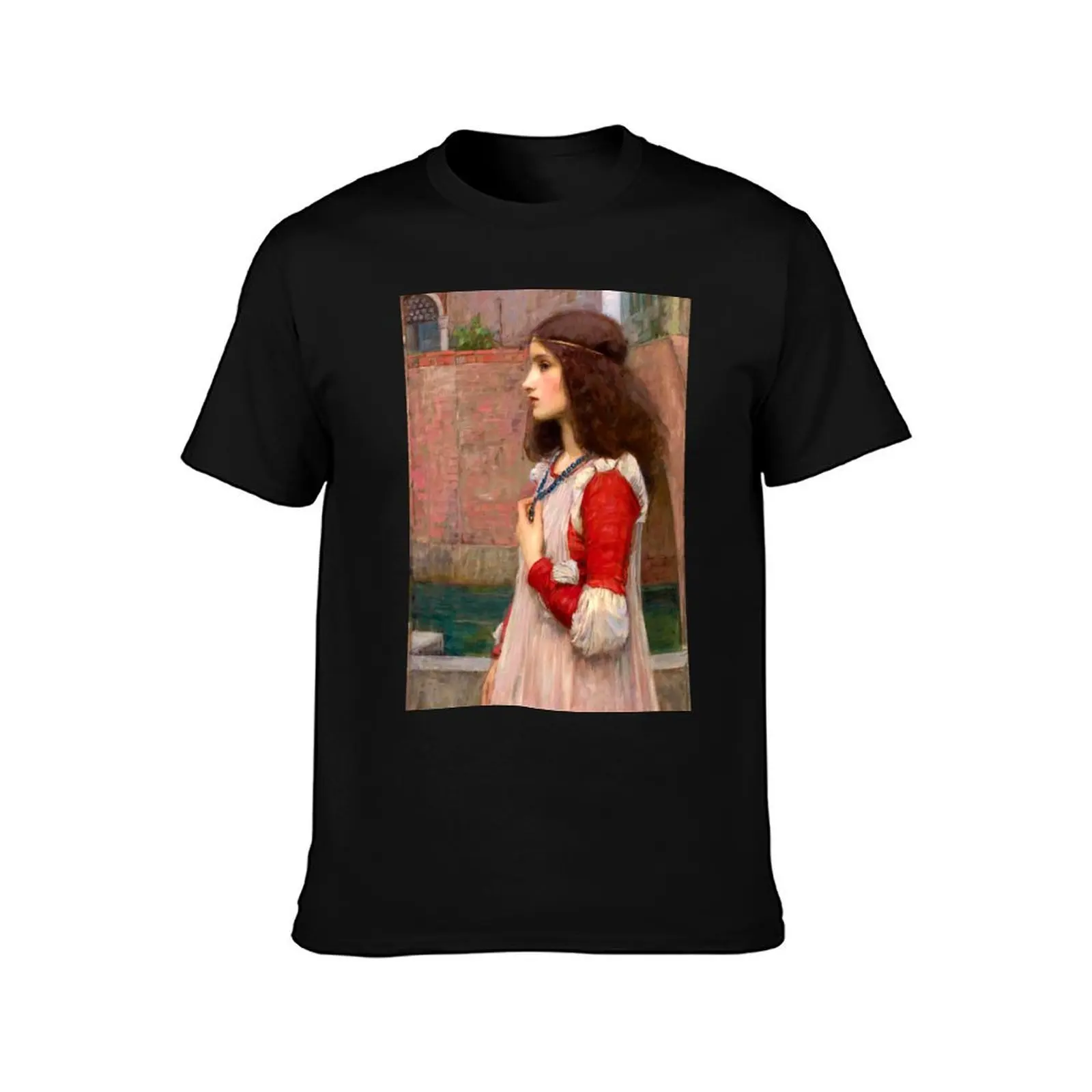 John William Waterhouse Juliet T-Shirt Athletic Fit Sports Short Sleeve Top