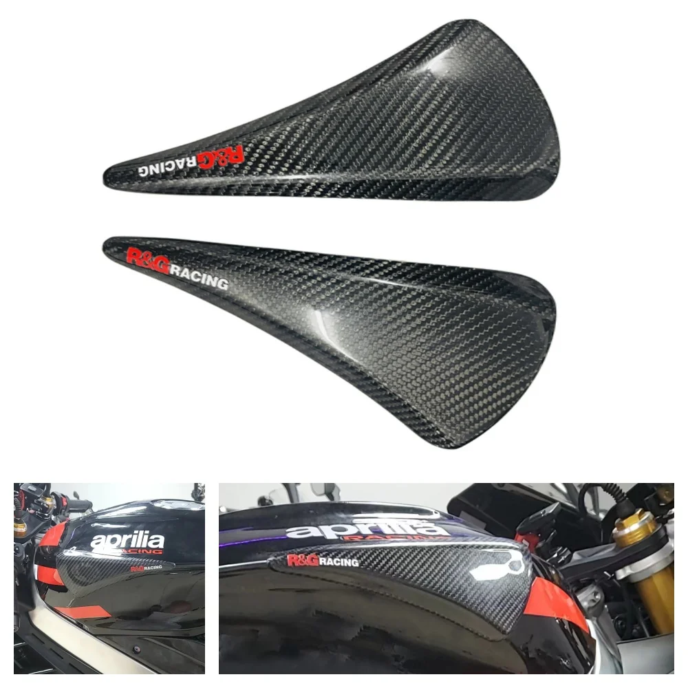 

For Apulia RSV4 TUONO V4 2021 2022 2023 2024 Fuel tank protector Motorcycle tank carbon fiber protective cover
