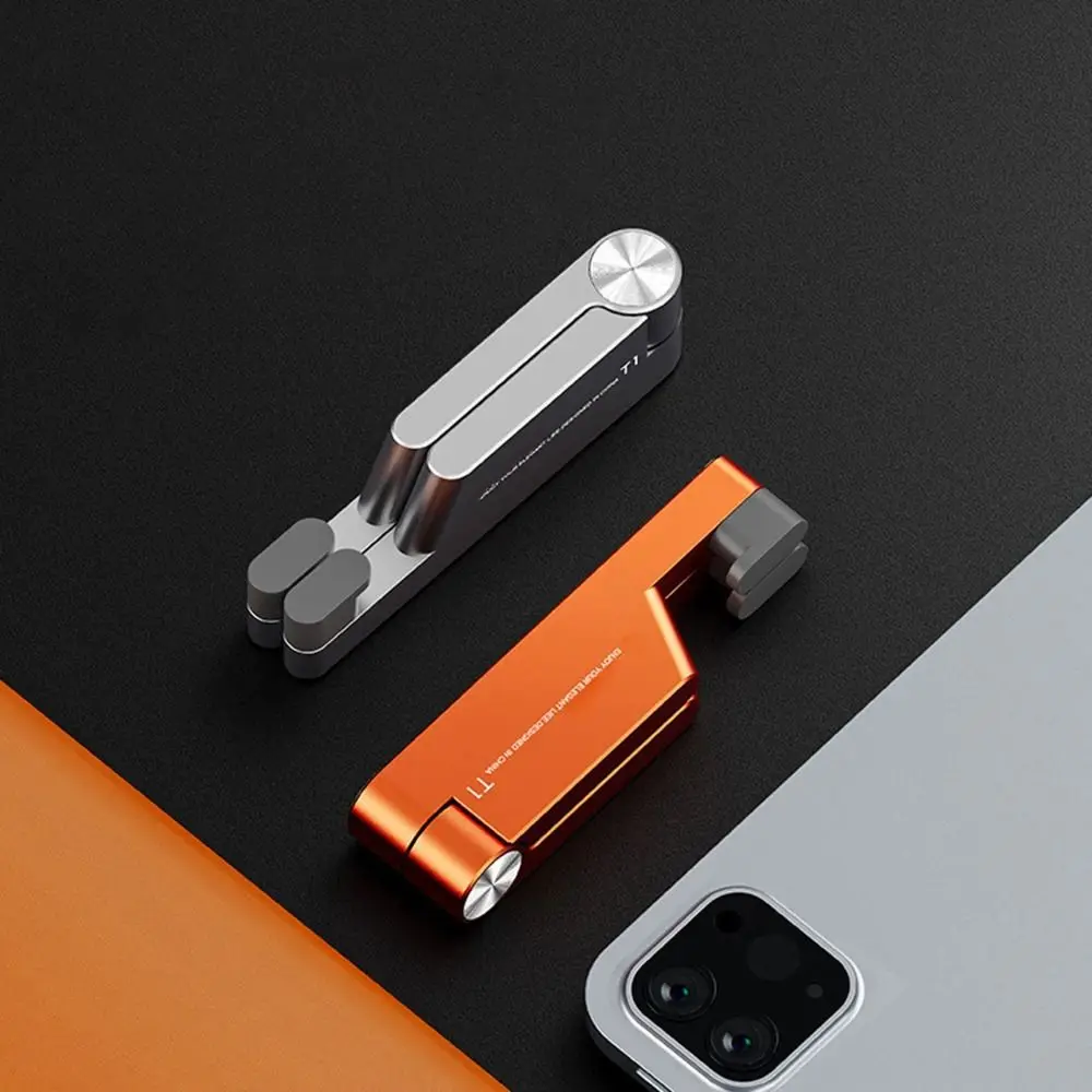 Adjustable Cell Phone Holder Foldable Portable Mobile Phone Bracket Universal Aluminum Alloy Table Phone Holder Office