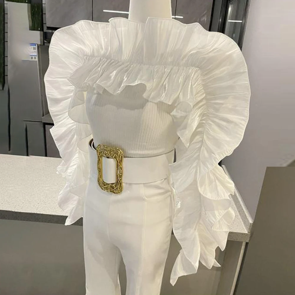 الربيع والخريف جديد واحد كلمة طوق المشاهير الرجعية المتخصصة تصميم الشعور فطر قصير ضئيلة محبوك سترة المرأة