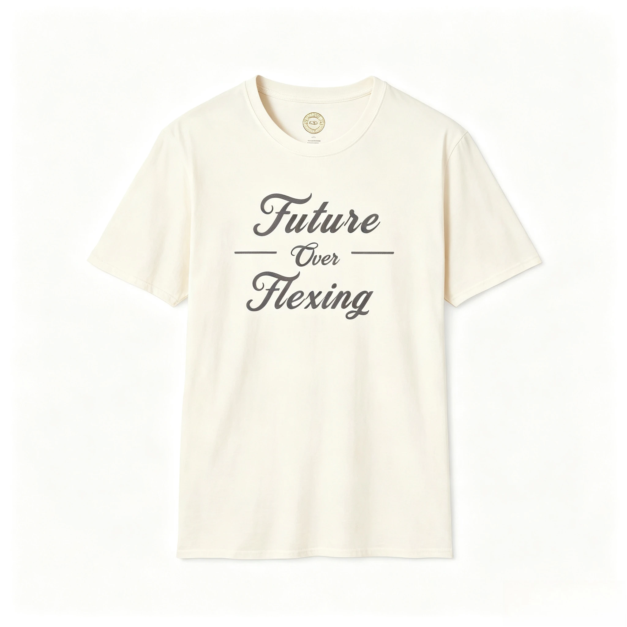 Relaxed and Minimalist Anti-anxiety Shirt, Helping with Growth, Concentration and Conscious Living Inspiring Retro-style T-shirt