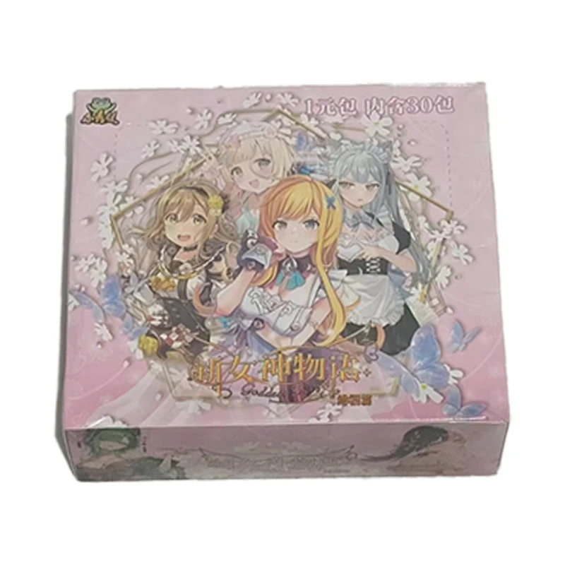 kleine kikker Nieuw Goddess Story Verzamelkaarten Eén doos bevat 30 pakjes kaarten Mooie cadeau-speelgoedcollectibles in anime-stijl