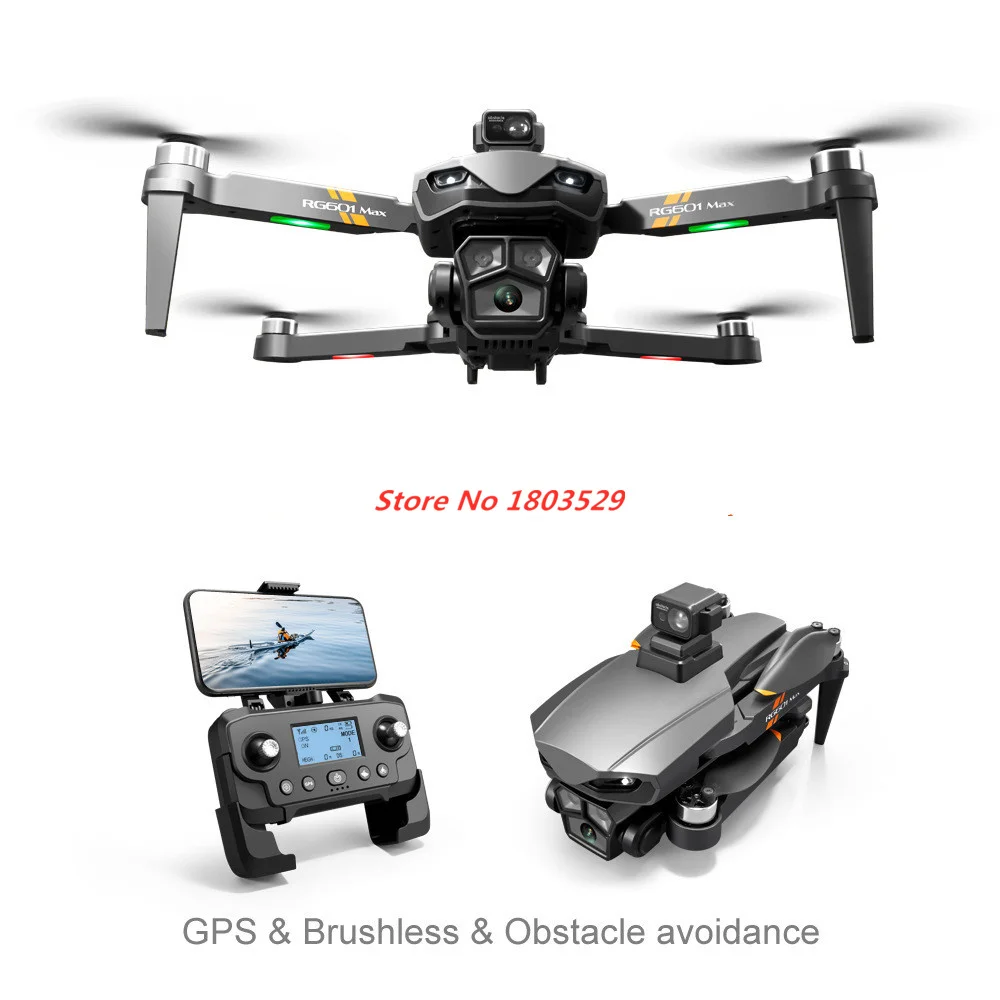 

GPS Brushless Drone 8K HD Camera FPV Aerial 5G Optical Flow Folding RC Dron with Dual WIFI Professional Large Size UAV Toy Gift