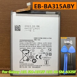 New Replacement 5000mAh EB-BA315ABY Mobile Phone Battery For Samsung Galaxy A31 SM-A315F A32 4G SM-A325F
